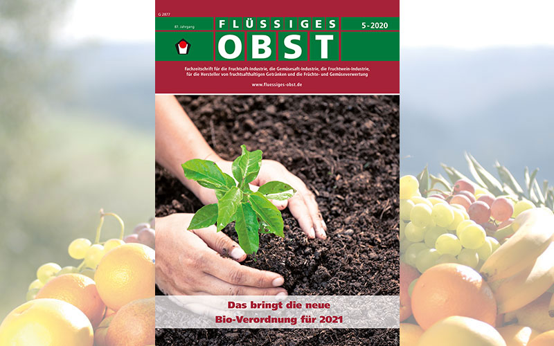 Die Ausgabe 5-2020 von FLÜSSIGES OBST ist online!
