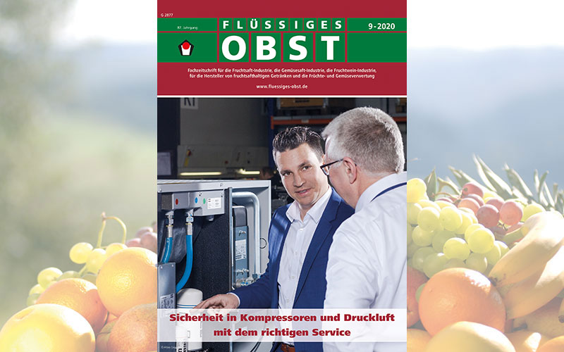Die Ausgabe 9-2020 von FLÜSSIGES OBST ist online!