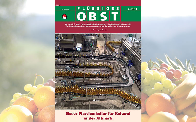 Die Ausgabe 4-2021 von FLÜSSIGES OBST ist online!