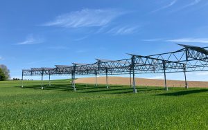 Klimawandel: Agri-Photovoltaik-Anlagen schützen Pflanzen vor Dürre