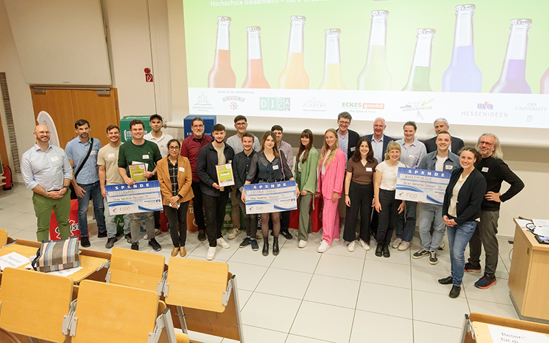 Getränkeideen aus ganz Deutschland im Finale der Drink Innovation Challenge 2024 in Geisenheim